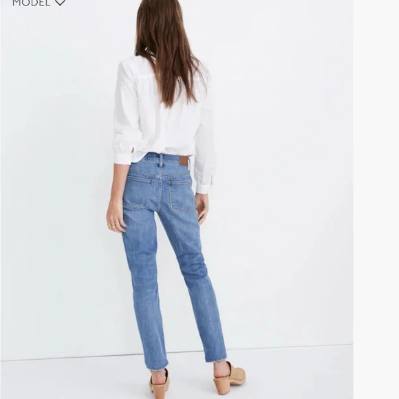 Madewell Blue Slim Boy Jeans - Picture 3 of 8